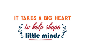 Download It Takes A Big Heart To Kelp Shape Little Minds Quote Svg Cut Graphic By Thelucky Creative Fabrica PSD Mockup Templates