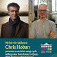 Writer-in-residence Chris Hoban with Professor event image