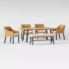 Berkshire 6pc Patio Dining Set Threshold Patio Dining Wicker Dining Set Patio Dining Set