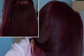 Dyeing My Hair With L Oreal Hicolor In Magenta A Lovely Allure Magenta Hair Colors Magenta Hair Dark Hair Dye