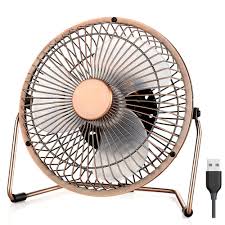 They generate torque by inducing magnetic repulsion in windings, thru which current flows, in the stator part of the motor. Easyacc Usb Desk Fan 6 Inch Desktop Silent Fan Air Circulator 2 Speeds 360 Rotation
