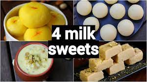 Milk heated until most of the water has evaporated. 4 Easy Milk Sweet Recipes Easy Milk Dessert Recipes Instant Milk Dessert Recipes Youtube