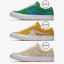 Golf wang just dropped its fall lookbook and tyler, the creator is an actual genius. Converse Golf Le Fleur Tyler Creator One Star Pink Green Jade Blue Vanilla 4 12 Golf Wang Shoes Swag Shoes Converse Golf Le Fleur