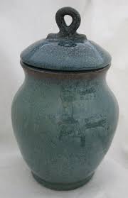 Target/household essentials/ceramic jars with lids (737)‎. Blue Wheel Thrown Ceramic Jar With Lid Handmade Pottery Etsy Wheel Thrown Ceramics Ceramic Jars Pottery Jars