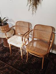 Thonet Bentwood Cane Armchairs Cane Dining Chairs Bentwood Dining Chairs Cane Dining Chairs Fmg Stamped Made In Poland Josef Hoffmann By Vintageandswoon Fr Cane Dining Chairs Caned Armchair Dining Chairs