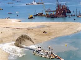 Soundings showed wide variations in depths of water, and from the dredgings of the bottom came new types of sediment … (uncountable). Column With Dredging Beauty Is In The Eye Of The Beholder The Boroscope Baird Maritime