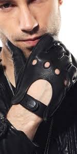 Amazon.com: ELMA Men Touchscreen Winter Leather Gloves Lining Fleece (8,  Black, EM011NC1) : Clothing, Shoes & Jewelry