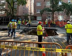 This neighborhood offers a blend of quiet white gloved residences and smaller traditional offices; Upper East Side Sinkhole 20 Foot Crater Startles Neighborhood Upper East Side Ny Patch