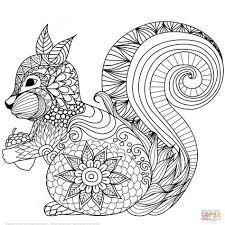 Hubsches Eichhornchen Zentangle Super Coloring Ausmalbilder Kostenlose Ausmalbilder Ausmalbilder Zum Ausdrucken