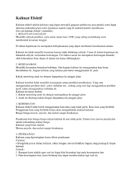 Agar kamu dapat memahami kalimat efektif dan tidak efektif lebih dalam lagi, maka akan dijelaskan terkait dengan kalimat tidak efektif. Kalimat Efektif