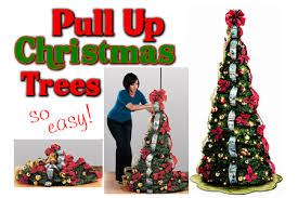 Pull Up Christmas Trees Up In 5 Minutes Pull Up Christmas Tree Christmas Tree Christmas