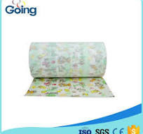 China Printed Design Frontal Tape For Disposable Baby Diaper ...