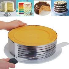 Amazon Com Layer Cake Slicing Adjustable Cake Ring 9 8 12 2 Inches 1 Cake Ring Mold Cake Layer Pans Cake Cake Decorating Supplies Cake Slicer Baking Molds