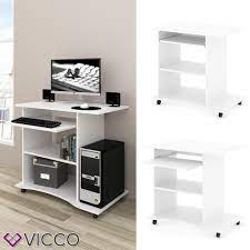 Makeup storage and organization ikea lack shelf unit malm. Vicco Computertisch Harm Tisch Burotisch Kaufland De