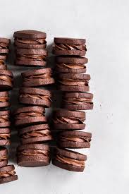 Chocolate Hazelnut Sandwich Cookies Browned Butter Blondie Recipe Chocolate Hazelnut Cookie Sandwich Recipes Sandwich Cookies