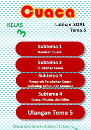 Soal tema 5 kelas 3 cuaca subtema 3. Latihan Soal Sd Kelas 3 Tema 5 For Android Apk Download