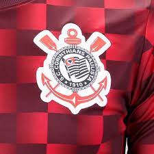 Aproveite o frete grátis pelo mercadolivre.com.br! Camisa Corinthians Pre Jogo 19 20 Nike Masculina Marrom Vermelho Netshoes