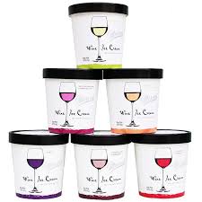 Say It Ain T Merlot This Wine Ice Cream Contains 5 Alcohol Wine Ice Cream Wine Flavors Flavor Ice