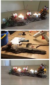 Basteln Mit Zapfen Basteln Weihnachten Naturmaterialien Zapfen Basteln Bastelarbeiten Weihnachten