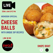 Live Cheese Balls Monsoon Special Quick Easy Starter Recipe By Swad Cooking Institute If You Like Our Video Please In 2020 Starters Recipes Recipes Cooking