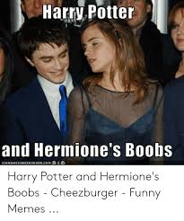 Hary Potter and Hermione's Boobs Harry Potter and Hermione's Boobs -  Cheezburger - Funny Memes | Funny Meme on ME.ME
