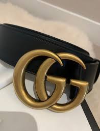 Gucci Double G Black Leather Belt 90 36 Black Leather Antiqued Brass Hardware With A Shiny Finish Double G Bu Gucci Belt Black Leather Belt Gucci Belt Sizes