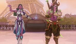 There are skins of every rarity, with the common skin being the default, rare skins being simple recolors, epic skins being more advanced recolors and sometimes simple outfit changes. Blizzcon 2019 S Virtual Ticket Turns Genji Into Illidan And Gives You Diablo 3 Wings Pcgamesn