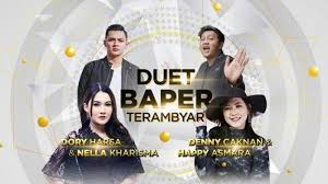 Isu pacaran happy asmara dan denny caknan berawal dari video kolaborasi mereka di youtube. Denny Caknan Happy Asmara Dorry Harsa Nella Kharisma Siap Adu Mesra Di Adi 2020 Tribunnews Com Mobile