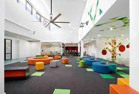 Colorfull School Interior Design Interior Design School School Interior Modern Classroom