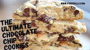 The Ultimate Chocolate Chip Cookie Food Dolls Recipe In 2021 Bakery Chocolate Chip Cookies Best Chocolate Chip Cookies Recipe Cookies Recipes Chocolate Chip