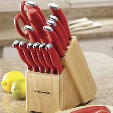 16 Piece Cutlery Set By Kitchenaid Kitchen Aid Cutlery Set Knife Set Kitchen