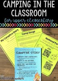 Have An Engaging Week Of Learning With A Camping Week In The Upper Elementary Classroom S Upper Elementary Literacy Night Activities Upper Elementary Literacy