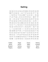 volleyball word search