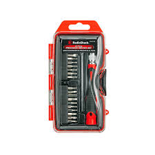 Juego de herramientas para mecánico, 133 piezas, pretul. Desarmador De Precision Mecanico Radioshack Negro Con Rojo 22 Piezas Radioshack Mexico