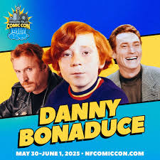 Come On Get Happy! Danny Bonaduce is headed to Niagara Falls Comic Con  2025! Bonaduce is best known to fans as Danny Partridge in the 70s Classic  The Partridge Family. Tickets are