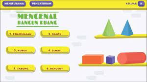 Misalnya membuat media belajar geometri yaitu menghitung volume bangun ruang dan luas bangun datar. Pengembangan Multimedia Pembelajaran Interaktif Mengenal Bangun Ruang Untuk Pembelajaran Matematika Sekolah Dasar Kelas Iv Skripsi Pdf Download Gratis
