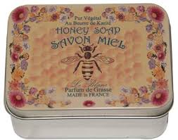 Savon Leblanc Honey Soap In Honey Bee Tin Honey Soap Honey Scented Soap Soap
