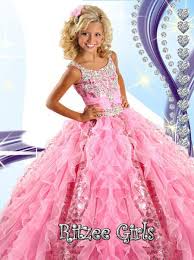 2018 Girls Little Pageant Dresses Kids Pageant Gowns Glitz Ball Gowns Floor Length Pageant On Sale R6454 Little Girl Gowns Little Girl Pageant From