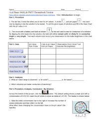 Concentration molarity post lab phet answers starting the concentration molarity post lab phet answers to gate all hours of daylight is good enough for details: Acid Bases Phet Weblab Answer Key Doc Template Pdffiller