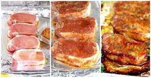 Bake in the preheated oven for 15 to 20 minutes, or until pork chops reach an internal temperature of 145 degrees f (which will depend on how thick the pork chops are). Easy Oven Baked Pork Chops Lemon Blossoms