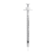 Reading a 10 ml syringe. 0 5ml 30g 8mm Needle Bbraun Omnican Insulin Syringe