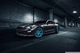Roush Ford Mustang Vossen Wheels Ford Mustang Wallpaper Car Iphone Wallpaper Car Wallpapers