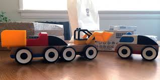 Ikea Lillabo Toy Cars Modular And Made Of Wood And Plastic Designed By Henrik Johansson Wooden Toys Toy Car Wood Toys