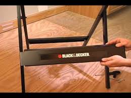 Black Decker Workbench Parts How To Assemble Your Workmate Youtube Assembly Workbench Decker
