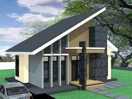 Model rumah atap miring sederhana. 30 Desain Rumah Atap Miring Kedepan Dan Kesamping Modern Desain Id
