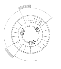 John Johansen American Embassy Plan Dublin Ireland 1959 School Building Plans How To Plan Architecture Plan