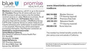 Show all medicare plans including medicare supplement. Promise Health Plan Blue Shield Of Ca