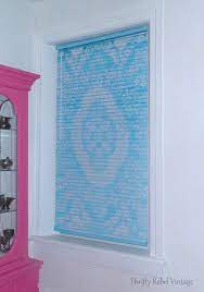 Spray painting your ceilings, using a paint spray gun, can be even faster and easier once you know the right procedure and techniques. Mini Blind Makeover With Spray Paint And Lace Color Me Thrifty