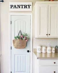 20 Simple Pantry Door Design Ideas For Farmhouse Style Pantry Door Decor Pantry Room Kitchen Pantry Doors