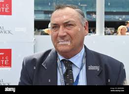 Trainer Paul Perry is seen after Ragged Rascal rides to victory in race 2,  the Schweppes Heritage Stakes, during the Colgate Optic White Stakes Day at  Royal Randwick in Sydney, Saturday, September